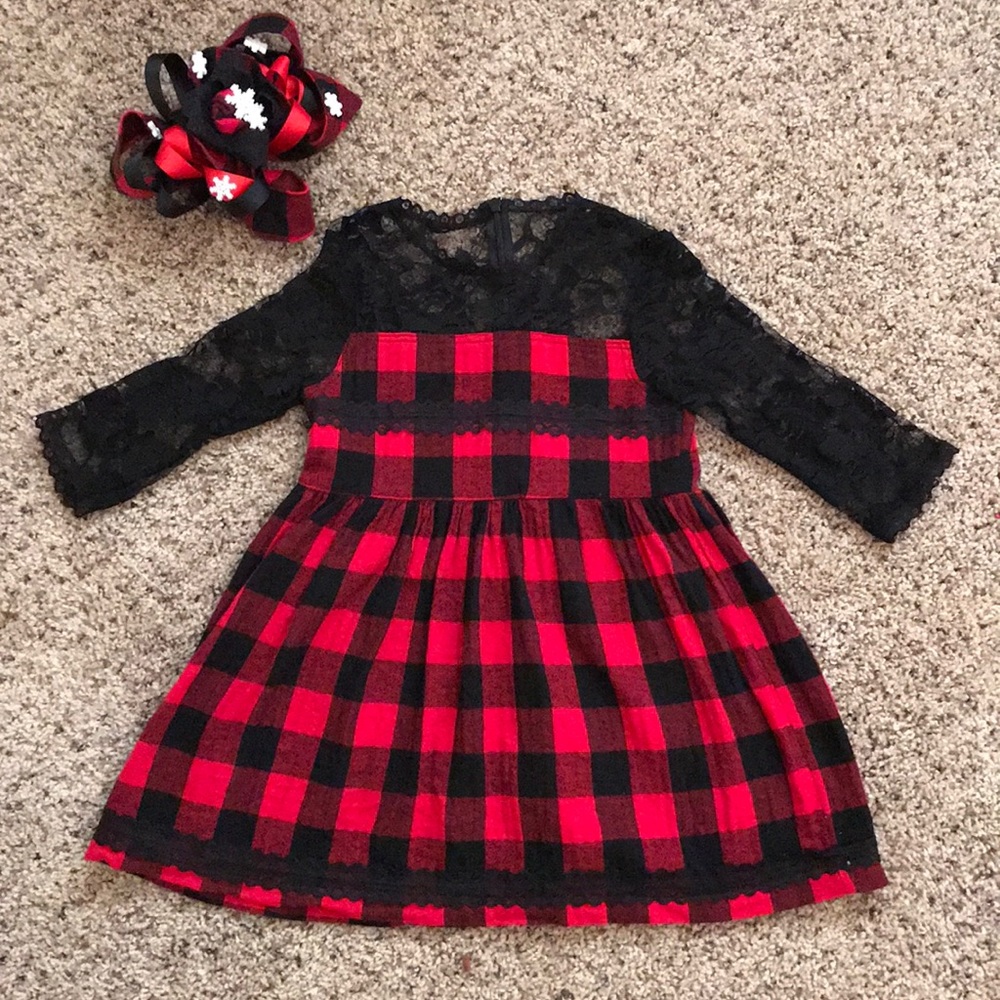 Dress w/ matching bow